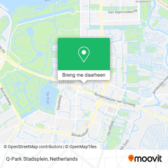 Q-Park Stadsplein kaart