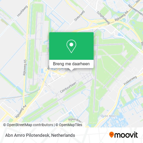 Abn Amro Pilotendesk kaart