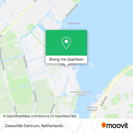 Zeewolde Centrum kaart