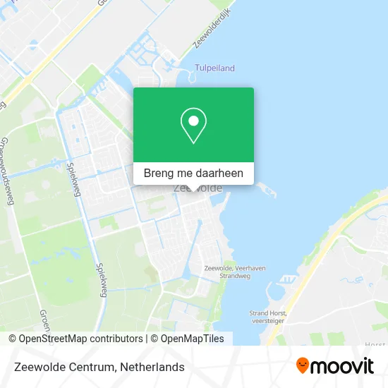 Zeewolde Centrum kaart