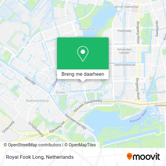 Royal Fook Long kaart