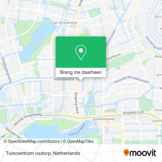 Tuincentrum osdorp kaart