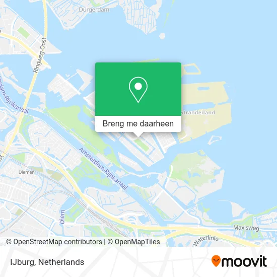 IJburg kaart