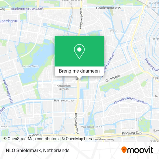 NLO Shieldmark kaart