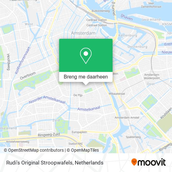 Rudi's Original Stroopwafels kaart