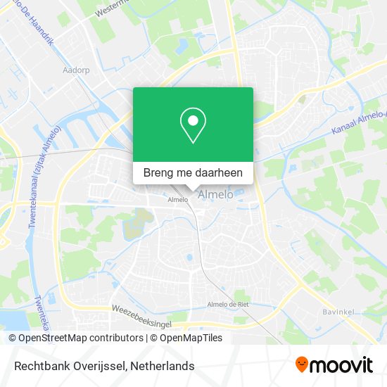 Rechtbank Overijssel kaart