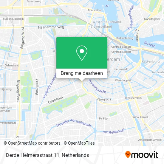 Derde Helmersstraat 11 kaart