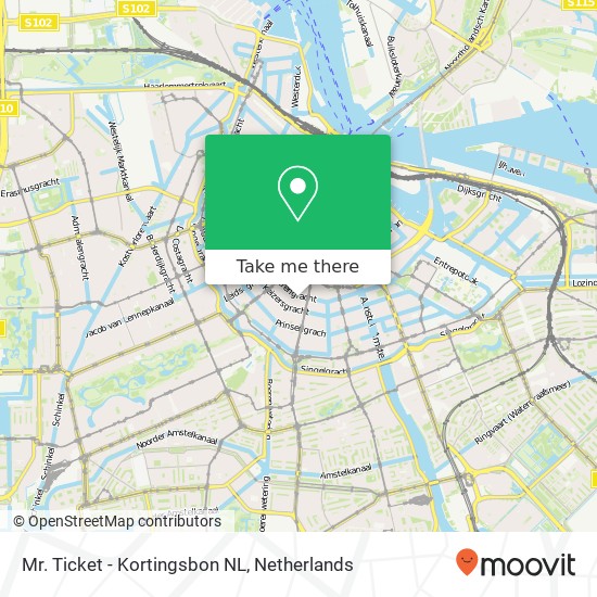 Mr. Ticket - Kortingsbon NL kaart