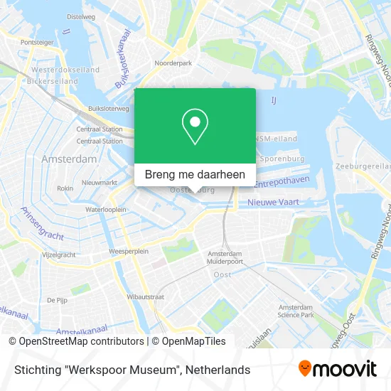 Stichting "Werkspoor Museum" kaart