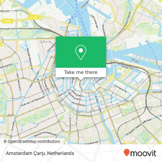 Amsterdam Çarşı kaart