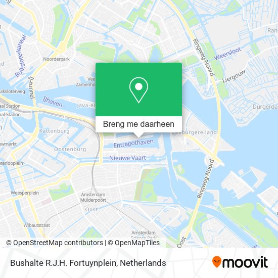 Bushalte R.J.H. Fortuynplein kaart