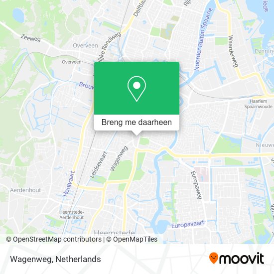 Wagenweg kaart