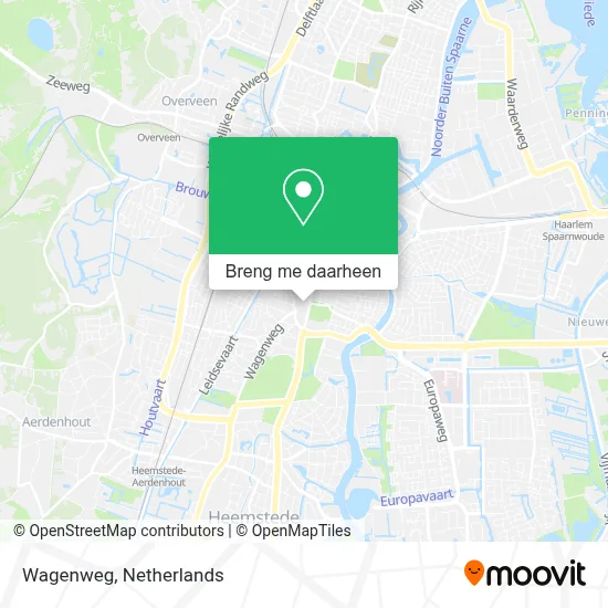 Wagenweg kaart