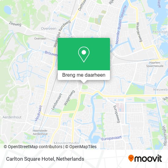 Carlton Square Hotel kaart