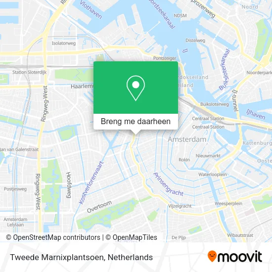 Tweede Marnixplantsoen kaart