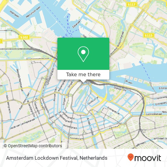 Amsterdam Lockdown Festival kaart