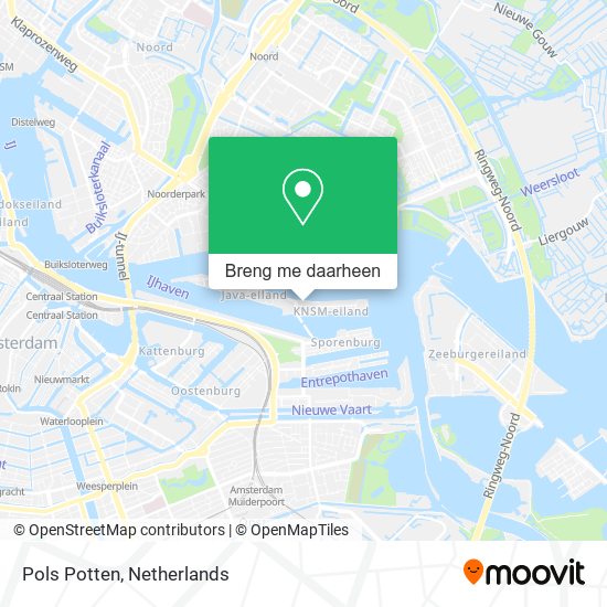 Zeker Botanist zuur Hoe gaan naar Pols Potten in Amsterdam via Bus, Trein, Tram of Metro?