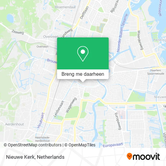 Nieuwe Kerk kaart