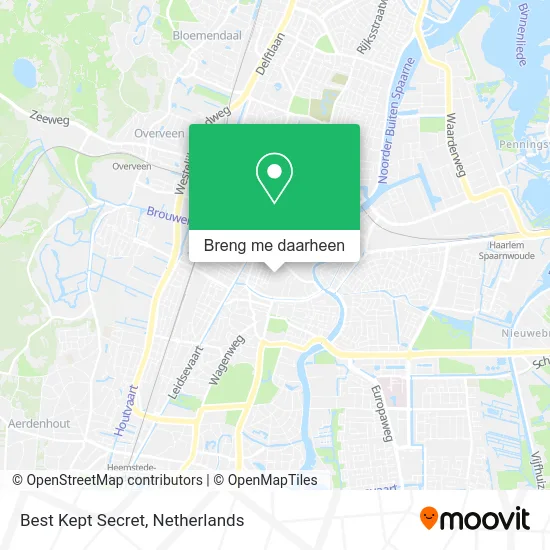 Best Kept Secret kaart