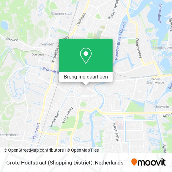 Grote Houtstraat (Shopping District) kaart