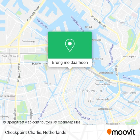 Checkpoint Charlie kaart