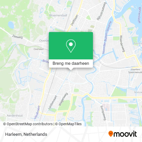 Harleem kaart