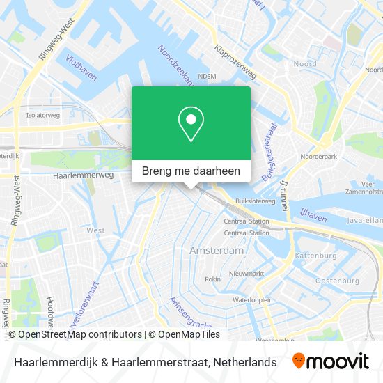 Haarlemmerdijk & Haarlemmerstraat kaart