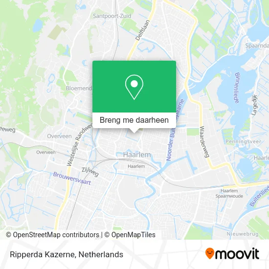 Ripperda Kazerne kaart