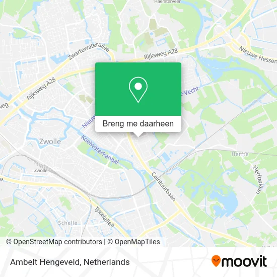 Ambelt Hengeveld kaart