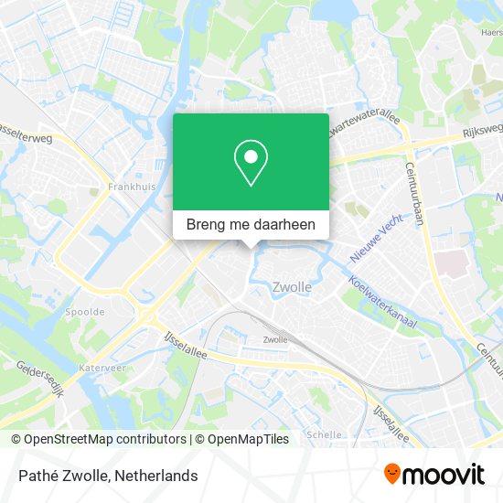 Pathé Zwolle kaart