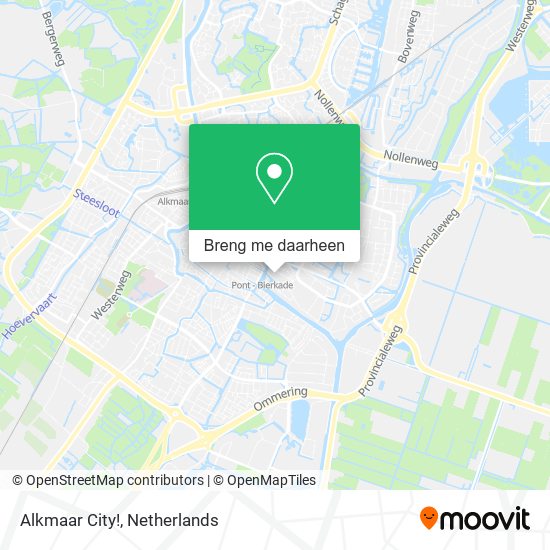 Alkmaar City! kaart