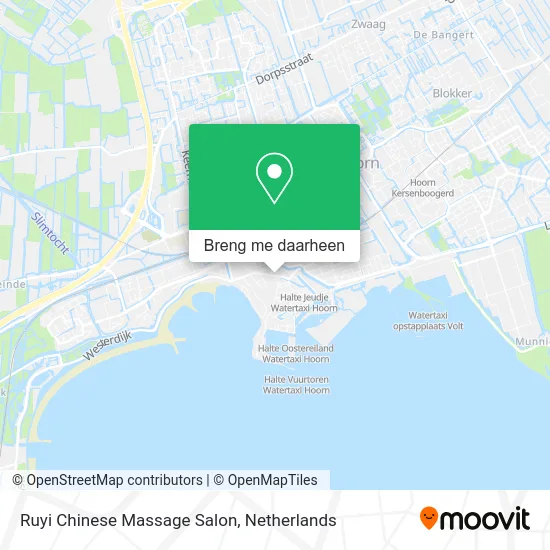 Ruyi Chinese Massage Salon kaart