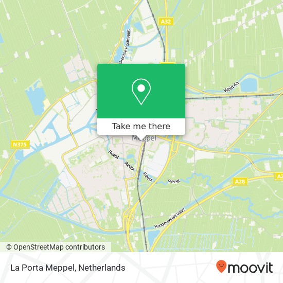 La Porta Meppel kaart