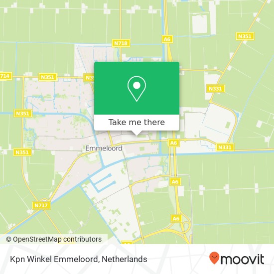 Kpn Winkel Emmeloord kaart