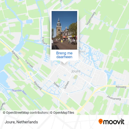 Joure kaart