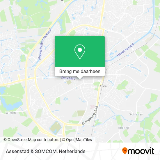 Assenstad & SOMCOM kaart