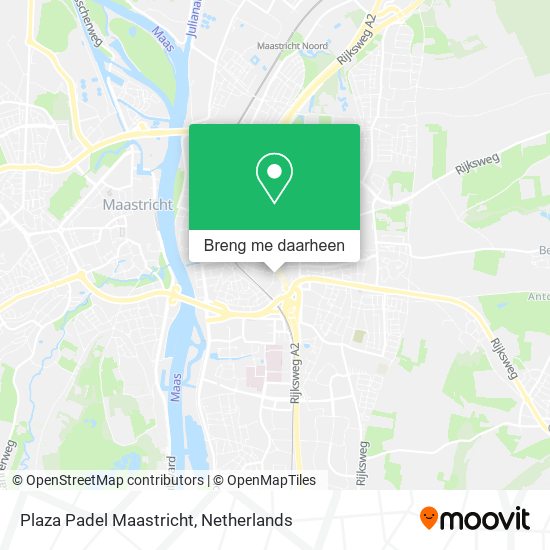 Plaza Padel Maastricht kaart