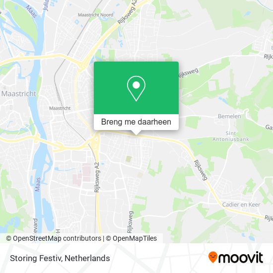 Storing Festiv kaart