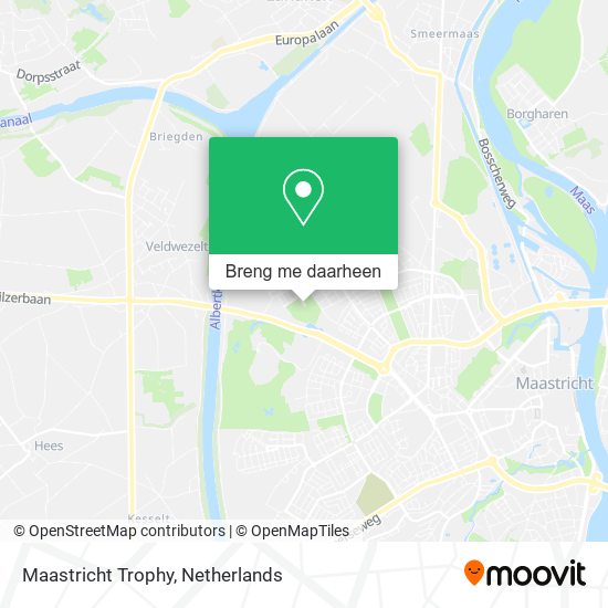 Maastricht Trophy kaart