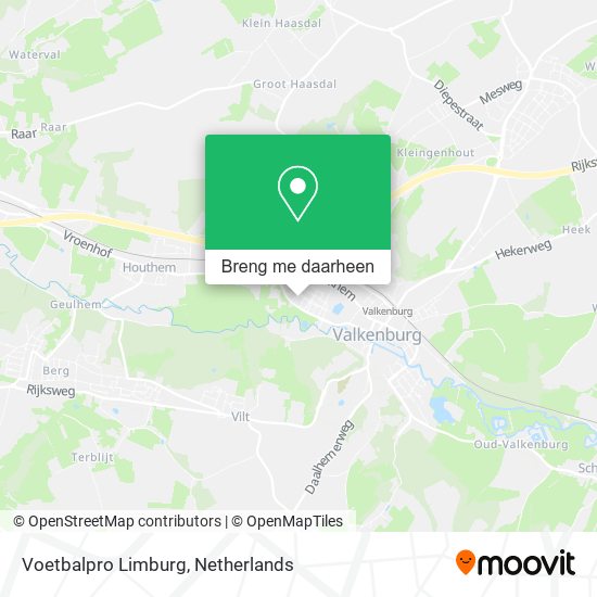Voetbalpro Limburg kaart
