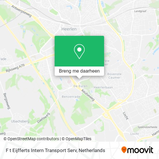 F t Eijfferts Intern Transport Serv kaart