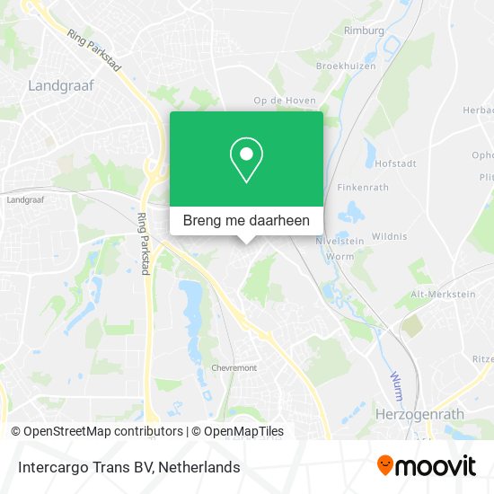 Intercargo Trans BV kaart