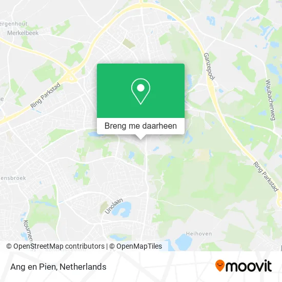 Ang en Pien kaart