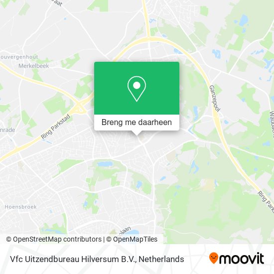 Vfc Uitzendbureau Hilversum B.V. kaart