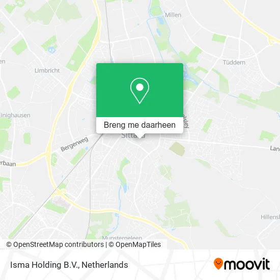 Isma Holding B.V. kaart
