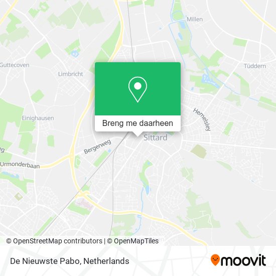 De Nieuwste Pabo kaart