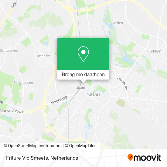 Friture Vic Smeets kaart