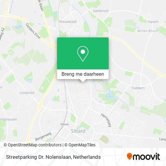 Streetparking Dr. Nolenslaan kaart