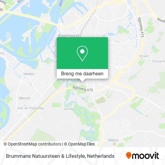 Brummans Natuursteen & Lifestyle kaart