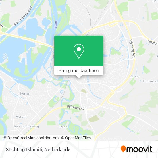 Stichting Islamiti kaart